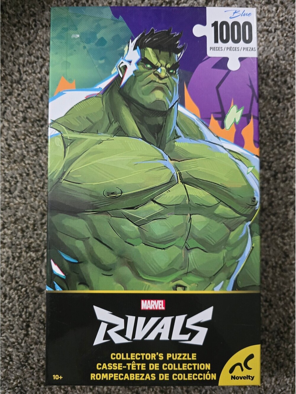 Marvel Rivals Collector's Puzzle Featuring Hulk - 1000 Pieces